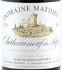 Domaine Mathieu 03 Chateauneuf-Du-Pape (Domaine Mathieu) 2012